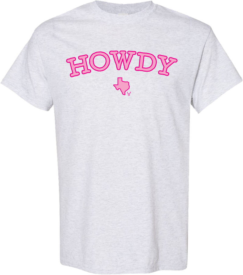 Howdy Tee Grey