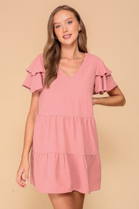 Ruffle Tiered Airflow Dress