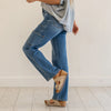 High Waist 90’s Straight Leg Jeans 82659