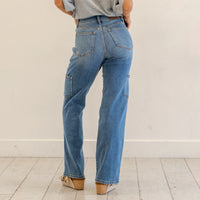 High Waist 90’s Straight Leg Jeans 82659