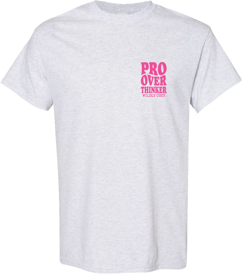 Pro Overthinker Tee Ash Grey