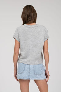 Bow Detail Knit Sweater