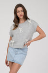 Bow Detail Knit Sweater