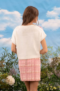 Bow Detail Knit Sweater