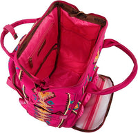 WG2204-9110   Wrangler Aztec Printed Callie Backpack -  Pink