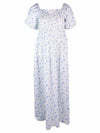 Puff Sleeve Maxi Dress