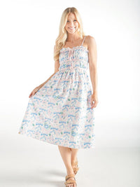 Ribbon Banded Dress