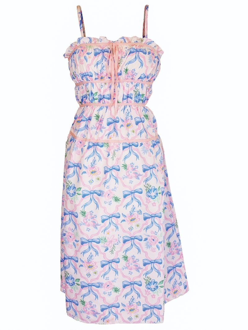 Ribbon Banded Dress
