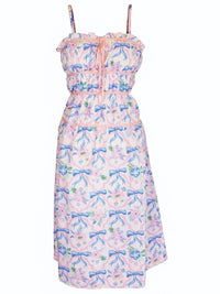 Ribbon Banded Dress