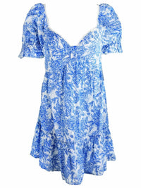 Sweetheart Floral Dress