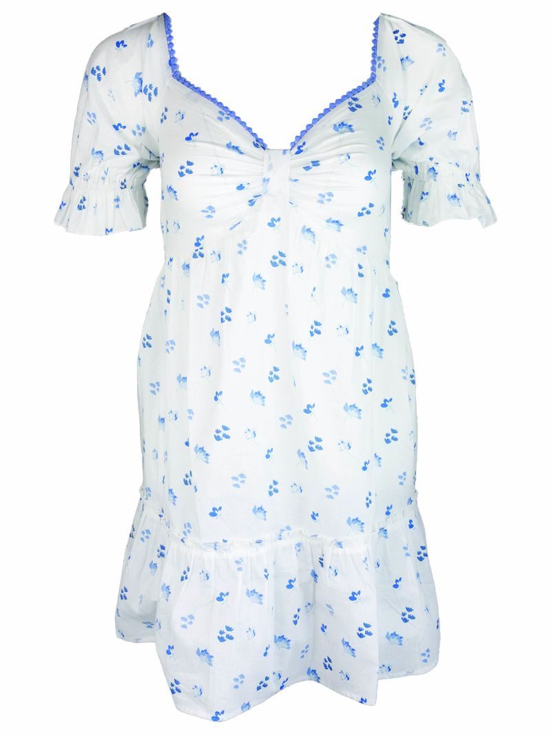 Sweetheart Floral Dress
