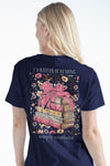 SS-READ-NAVY TEE