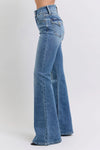 High Waist Flare Jeans w/ Tint 82630