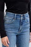 High Waist Flare Jeans w/ Tint 82630