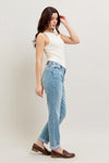 V-Front Cool Denim Cuff Boyfriend Jeans 88938