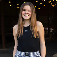 Lulu Mac Tank Top - Black