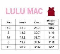 Lulu Mac Tank Top - Black