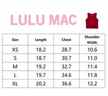 Lulu Mac Tank Top - Black