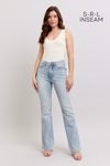 High Waist Tummy Control Bootcut Jeans 88784