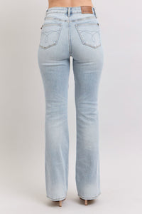 High Waist Tummy Control Bootcut Jeans 88784