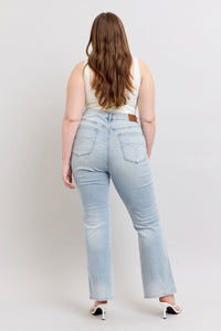 High Waist Tummy Control Bootcut Jeans 88784