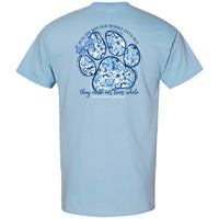 SC Classic Pets Are Not Paw Tee Light Blue