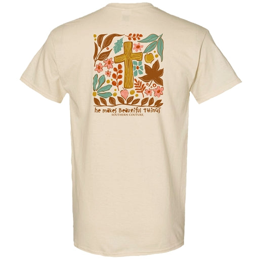 SC Classic He Makes All Things Beautiful Tee Natural