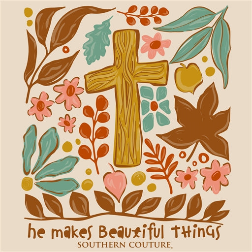 SC Classic He Makes All Things Beautiful Tee Natural