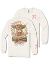 Highland Cow Long Sleeve LS-HERD-LINEN