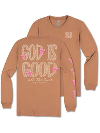 God is Good Long Sleeve LS-GOD-CHSTNT