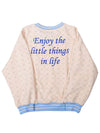Enjoy the Little Things Crewneck Sweater