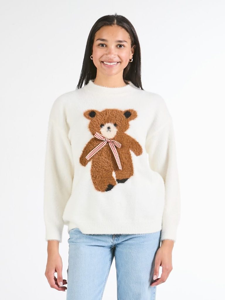 Fuzzy Bear Sweater