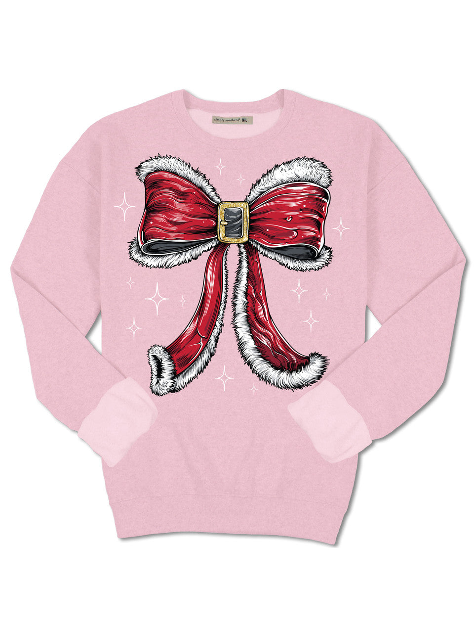 Holiday Crewneck Sweater CREW-BOW-TUTU