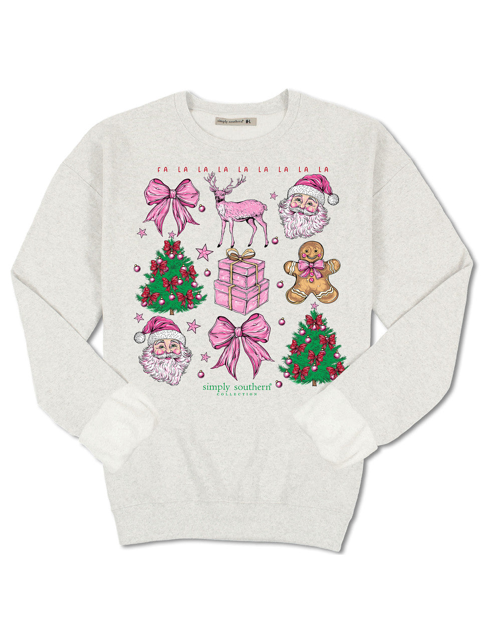 Holiday Crewneck CREW-TREES-FLURRY