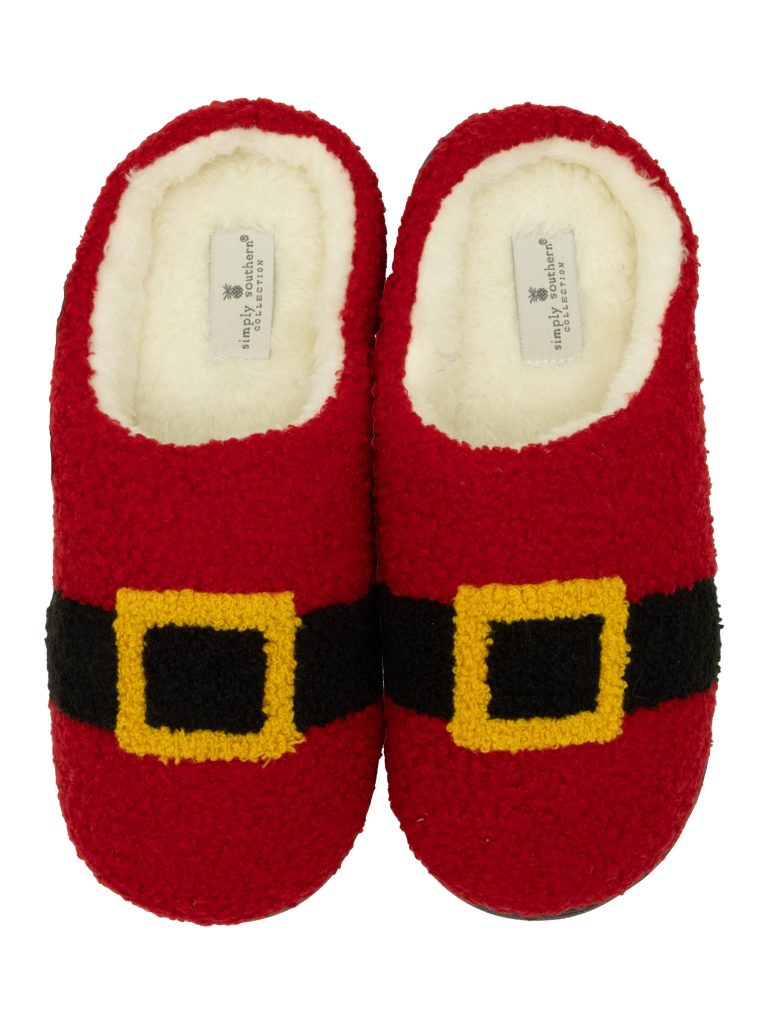 Holiday Fuzzy Slippers