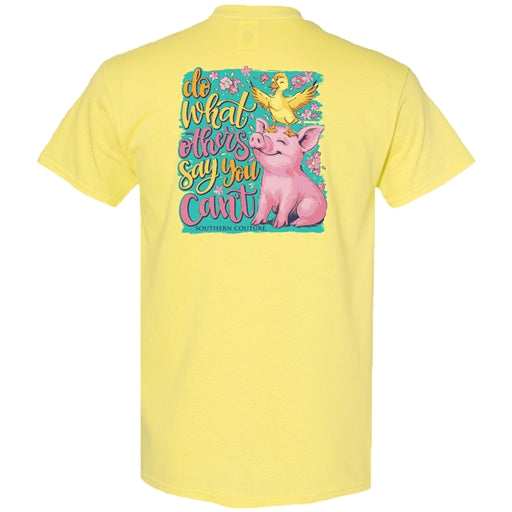 SC Classic Do What Others Say Pig - Cornsilk