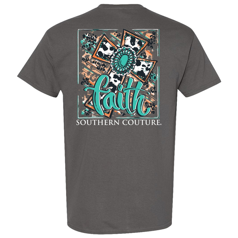 SC Classic Faith Cowprint Cross