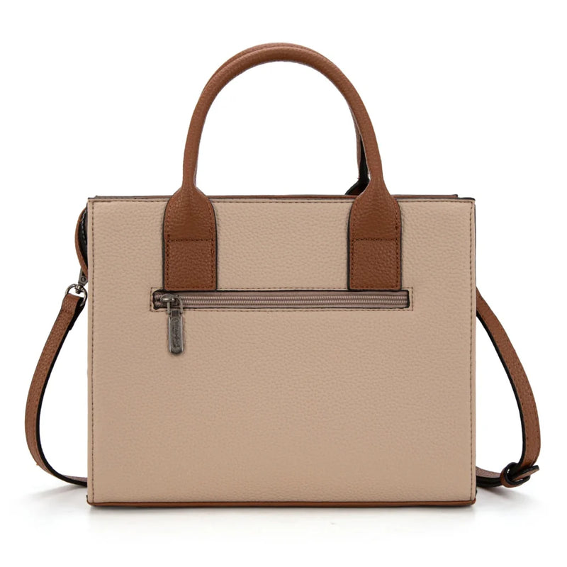 Wrangler Whipstitch Carry-All Tote/Crossbody - Tan