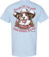 Best Friend Aussie Tee Light Blue