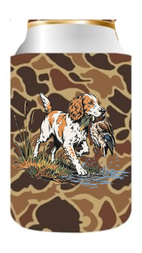 Camo Duck Can Cooler Sleeve Cover
