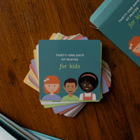 31 Days of Prayer - Kids Verse Card Set