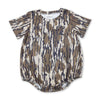 Short sleeves camo baby boys romper
