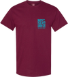 Boots Pearl Snaps & Cowboy Hats Tee Maroon