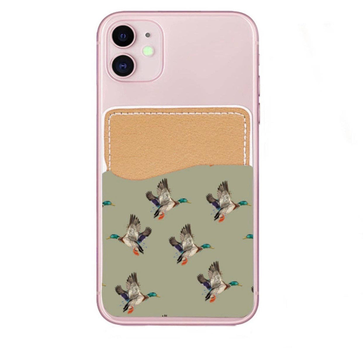 Green Duck Phone Pocket