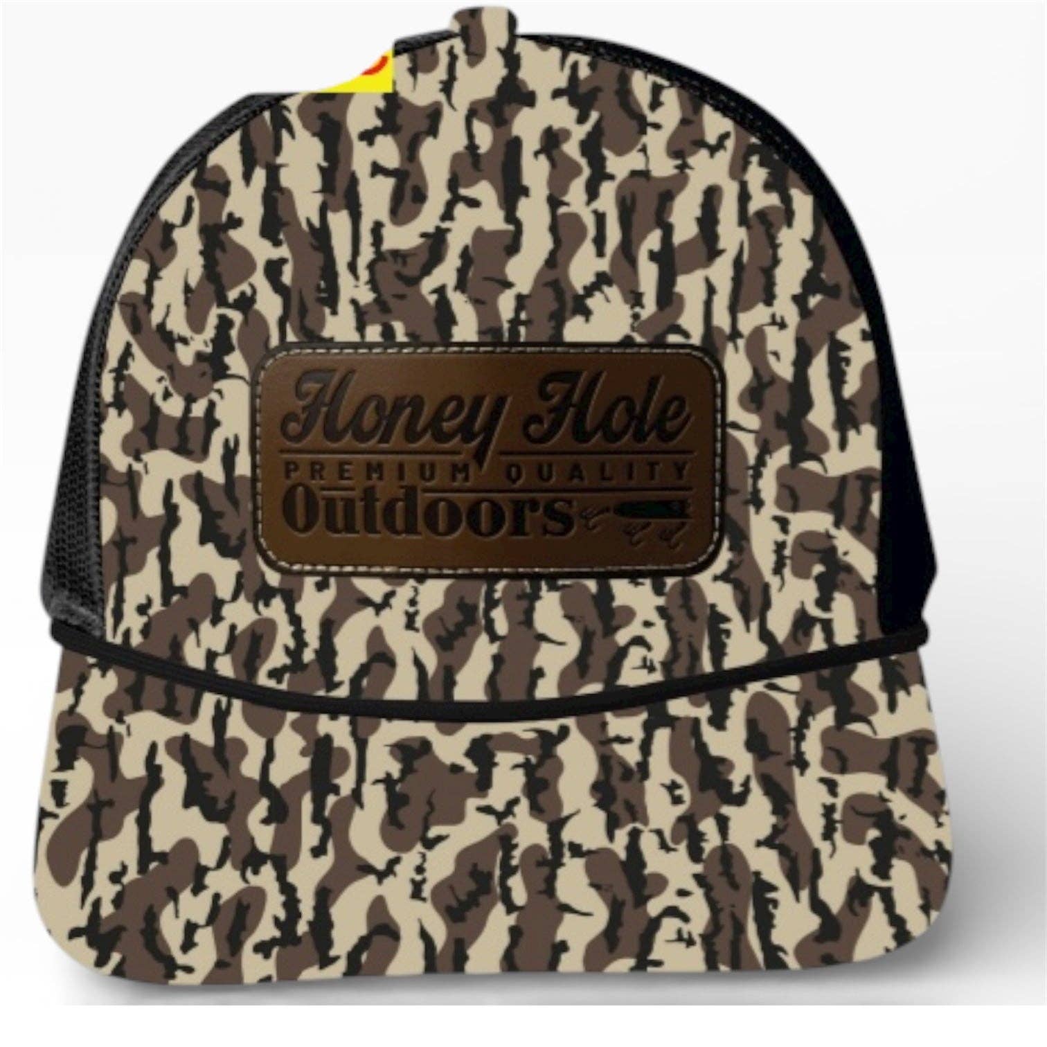 Rope Trucker Snapback - Leather A1 - DBC (PRE-ORDER)