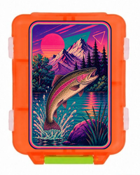 Paisley Bass / Trout  Ladies Fishing Tackle Box