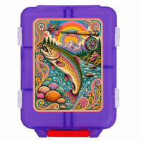 Paisley Bass / Trout  Ladies Fishing Tackle Box