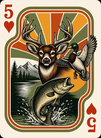 The Hunters Hand Deck of Playing Cards Poker