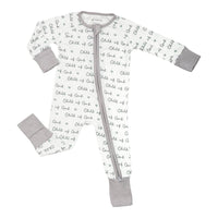 Bamboo Baby Convertible Zipper Pajama Child Of God