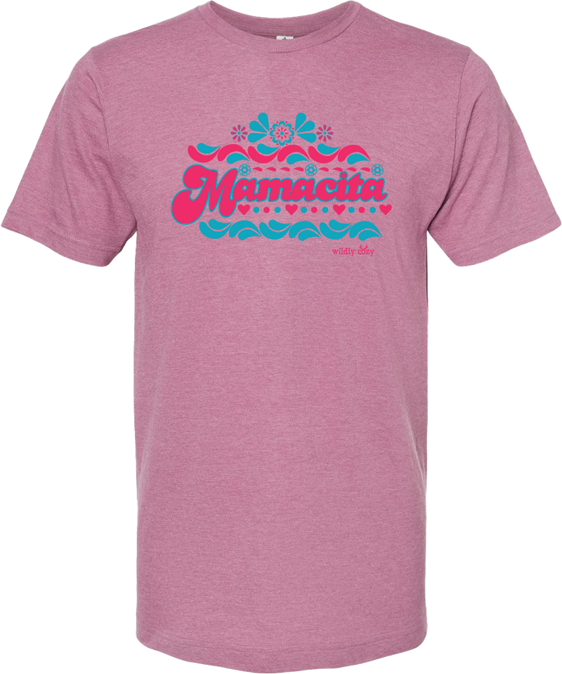 Mamacita Tee Heather Lt Purple